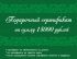 Подарочный сертификат 15 000 рублей