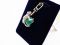 Подвеска лягушка с уникальным  бериллом - 12