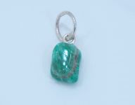 Серебряная подвеска 925 пробы с натуральным бериллом 3.80 карат - 16