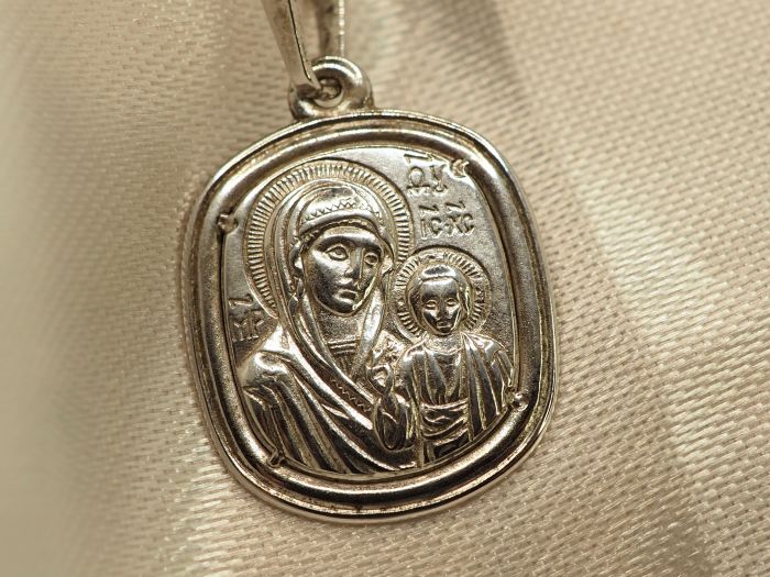 Иконка Нательная Серебро 925-545
